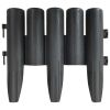 Lawn Edgings 36 pcs Anthracite 389.8" Polypropylene