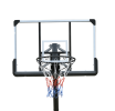 Use for Outdoor Height Adjustable 6 to 10ft Basketball Hoop 44 Inch Backboard Portable Basketball Goal System with Stable Base and Wheels