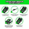 Retractable Ratchet straps, SecureTle-Downs with Rubber-Coated SteelHandles,S-Hooks & DurableHardware, for Motorcycle, Jetskl,kayakBreaking strength